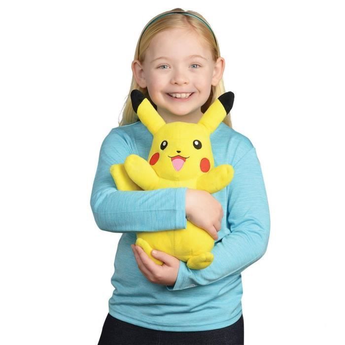 POKEMON Peluche Pikachu son & lumiere - 30 cm - Photo n°4