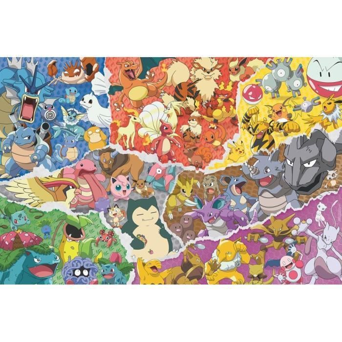 POKEMON - Puzzle 5000 pieces - Pokémon Allstars - Ravensburger - Photo n°3