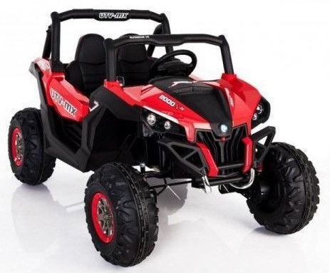 Mini buggy électrique 12V Polaris rouge - Photo n°4