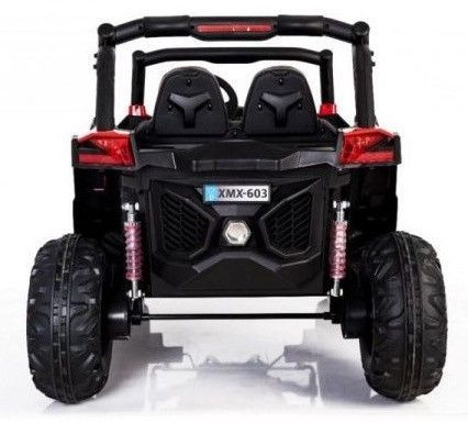 Mini buggy électrique 12V Polaris rouge - Photo n°5