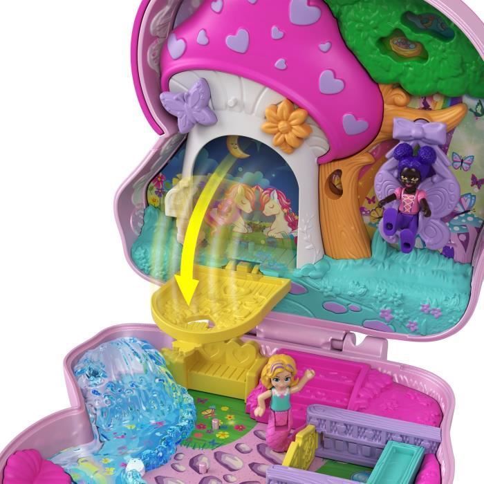 POLLY POCKET - Coffret Foret Des Licornes - poupée mini-univers - 4 ans et + - Photo n°6