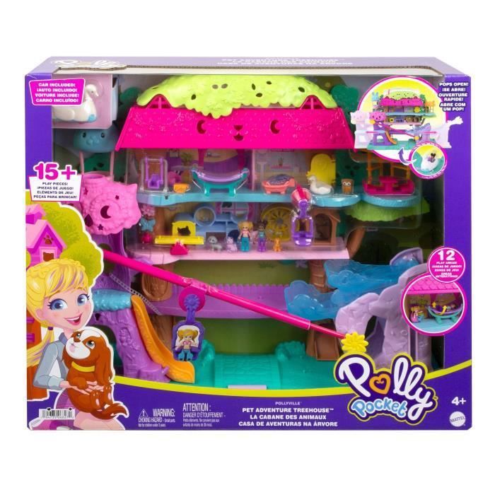 POLLY POCKET - Maison Dans Les Arbres - poupée mini-univers - 4 ans et + - Photo n°6