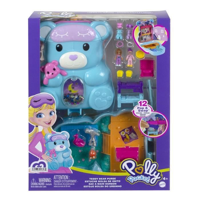 Polly Pocket - Sac Ourson Surprises - Poupée Mini-Univers - Photo n°4