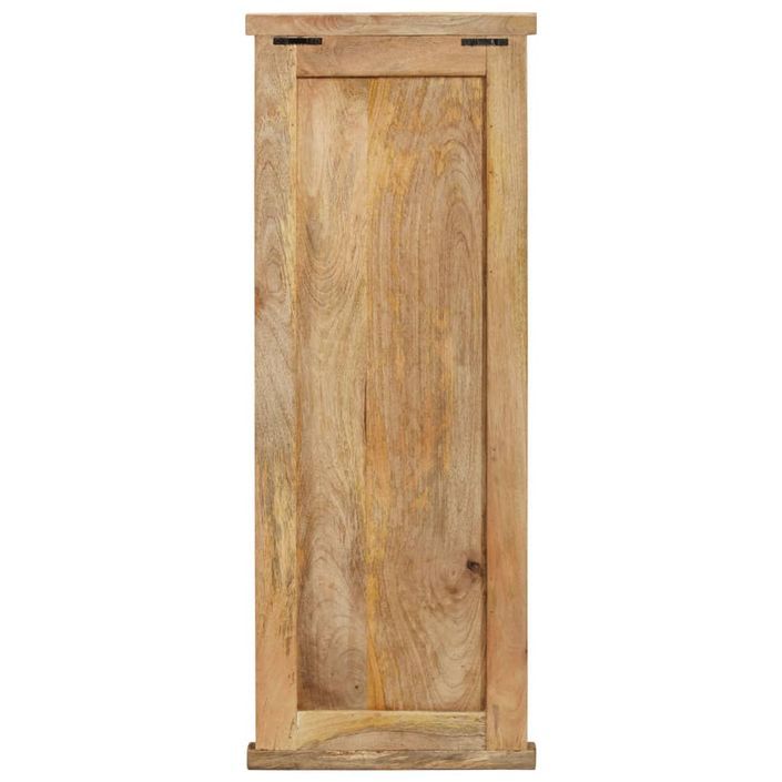 Porte-manteaux 2 pcs Bois massif de manguier 38x100 cm - Photo n°5