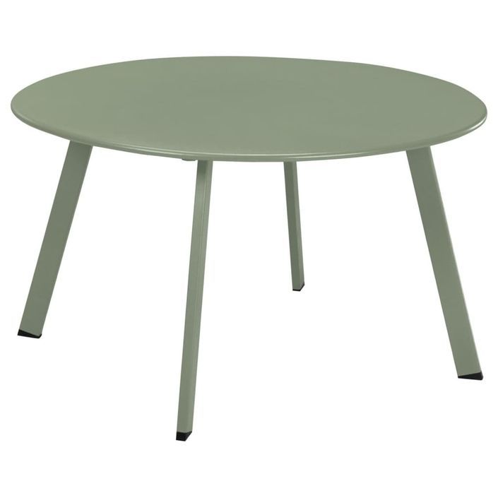 ProGarden Table d'appoint 70x40 cm vert mat - Photo n°1