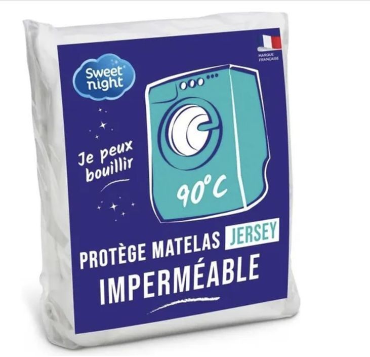 Protège-matelas Sweetnight - Imperméable et micro respirant - Photo n°2