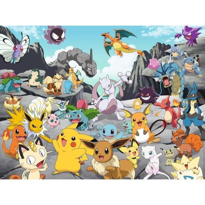 Puzzle 1500 p - Pokémon Classics - Photo n°2