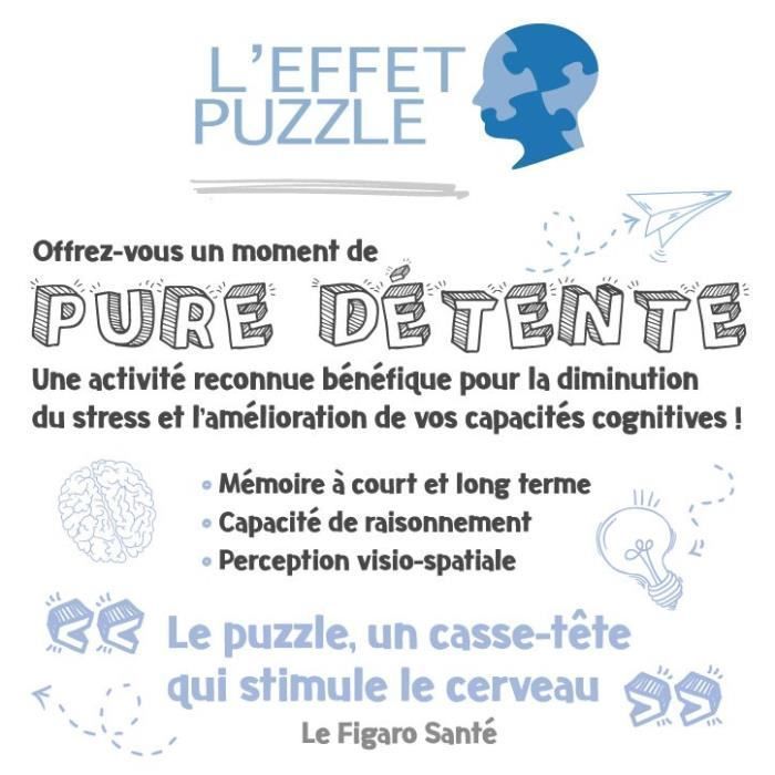 Puzzle 2x500 pieces - En visite a Paris - Puzzle adultes Ravensburger - Des 10 ans - 17268 - Photo n°6