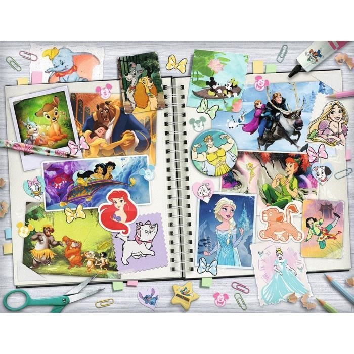 Puzzle N 2000 p - Scrapbooking Disney - Photo n°2