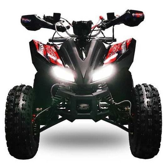 Quad 125cc automatique Rizzo RS7 rouge - Photo n°3