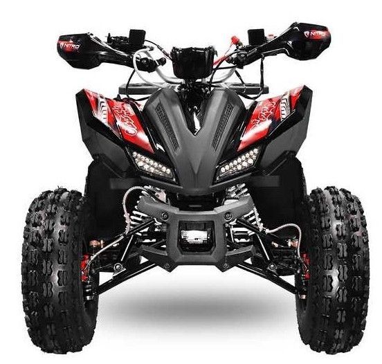 Quad 125cc automatique Rizzo RS7 rouge - Photo n°4