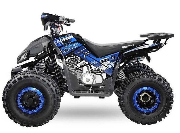 Quad 125cc automatique Rizzo RS8 bleu - Photo n°2