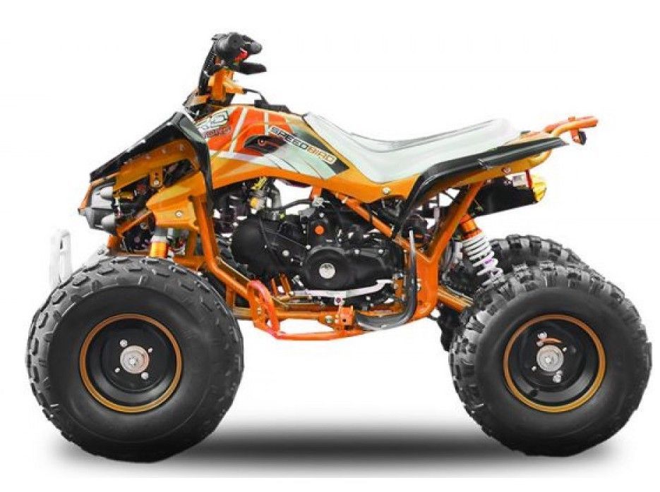 Quad 125cc manuel 3 vitesses Speedbird Sport orange - Photo n°1