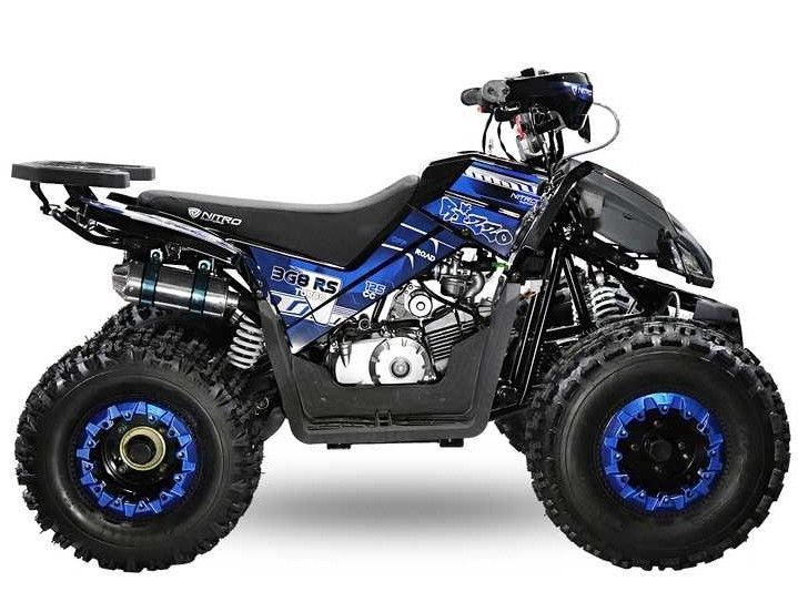 Quad 125cc semi automatique Rizzo RS7 bleu - Photo n°5