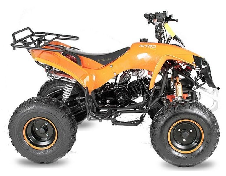 Quad 125cc Warrior XXL 8 Semi automatique Noir - Photo n°2