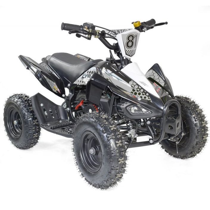 Quad 50cc noir et gris 6