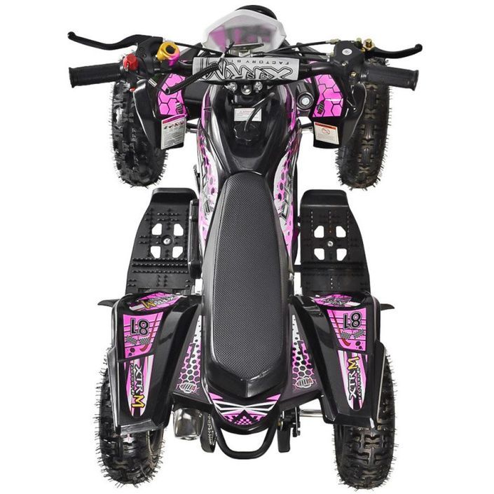 Quad 50cc noir et rose 6