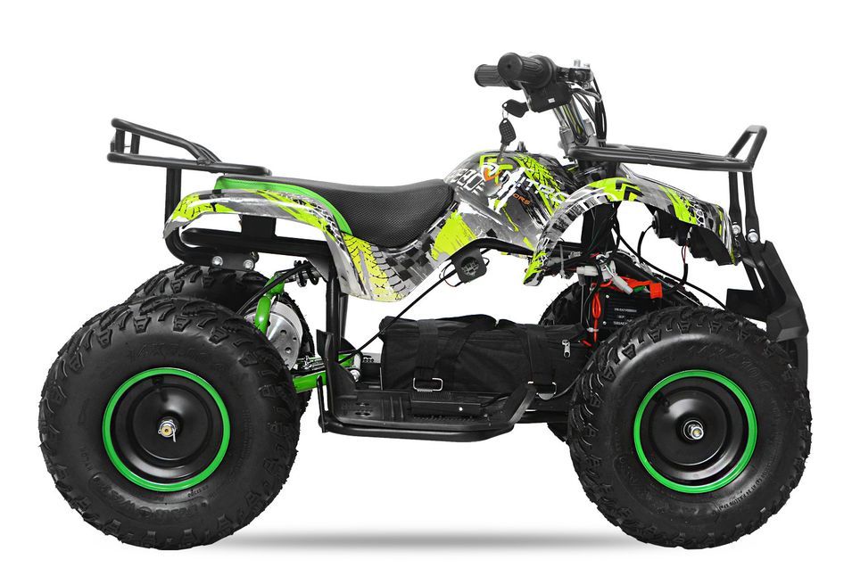 Quad électrique 1000W 48V Printo graffiti vert - Photo n°1