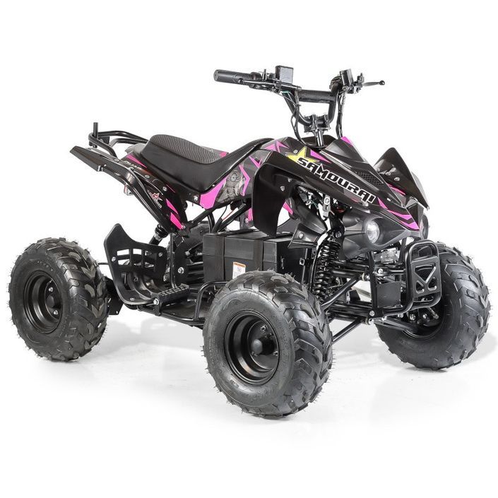 Quad électrique ado KX 750W brushless (1200W) 7 pouces rose - Photo n°2