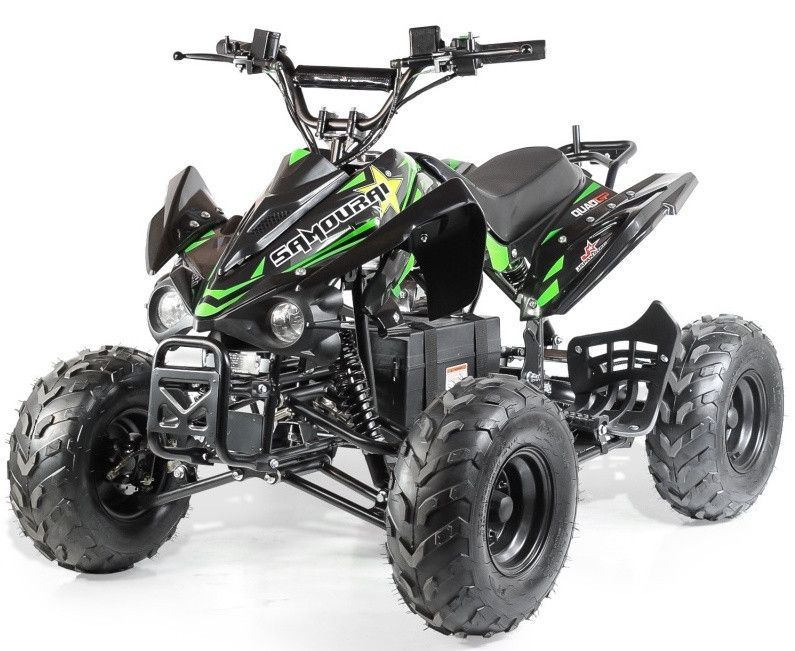 Quad électrique ado KX 750W brushless (1200W) 7 pouces vert - Photo n°1