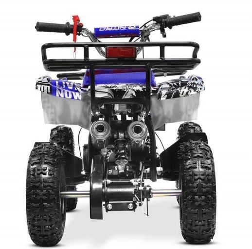 Quad enfant 49cc graffiti bleu 6