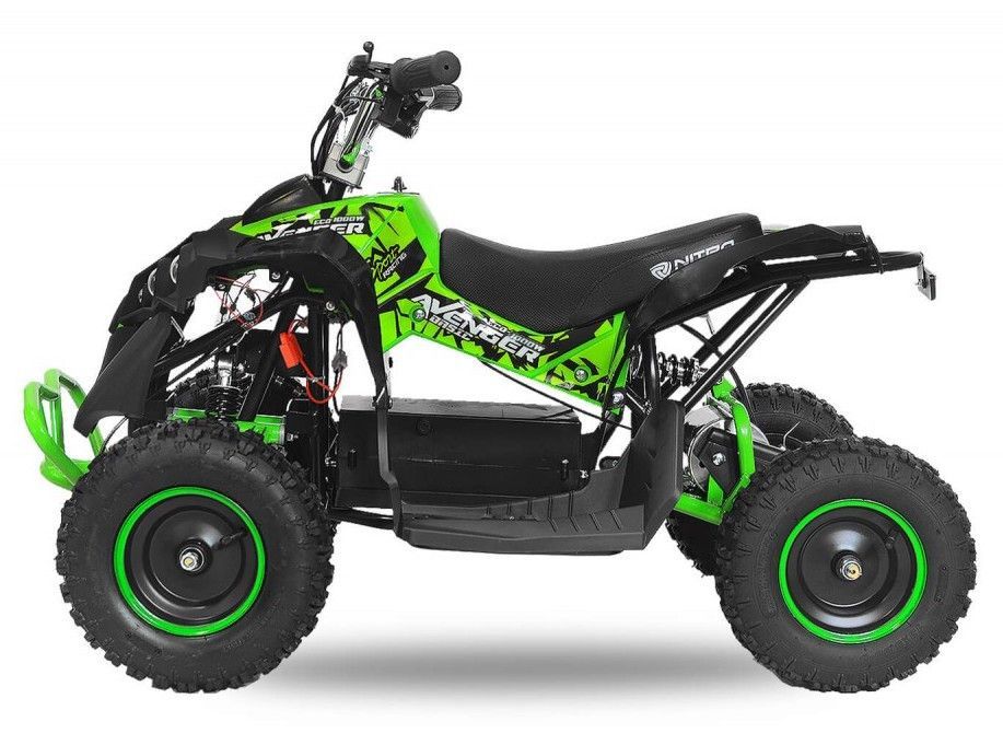 Quad enfant électrique 1000W Razer luxe vert - Photo n°1