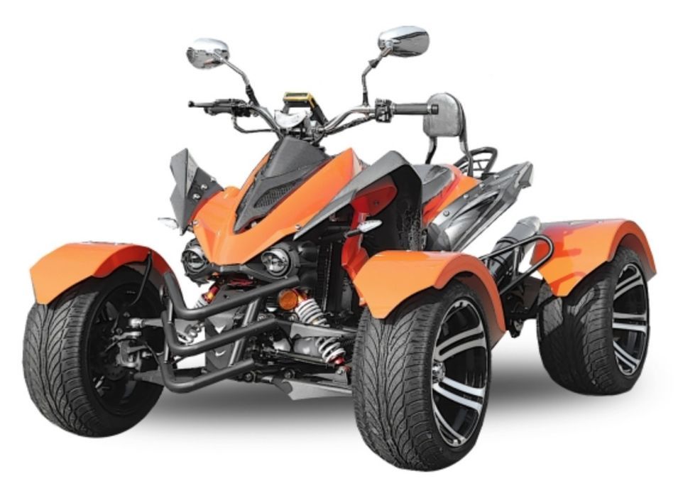 Quad Homologué 300cc Jinling RS14 racing orange - Photo n°1