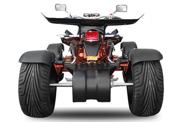 Quad Homologué 350cc Spy Racing 14 Noir et Orange - Photo n°2