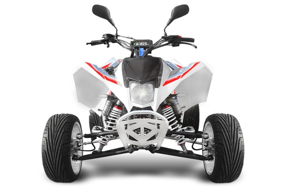 Quad Homologué EGL 300cc MadMax Blanc - Photo n°5