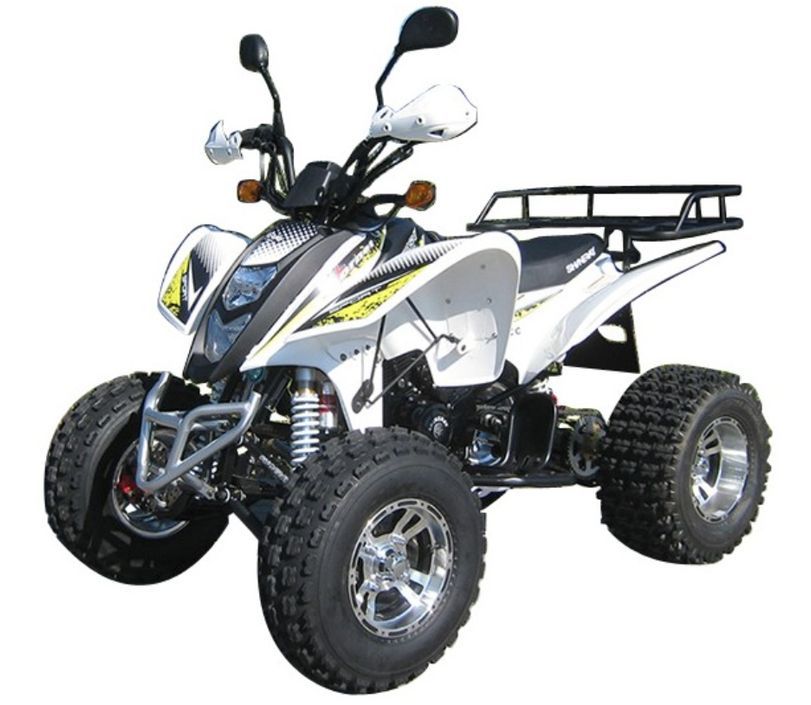 Quad Homologué route 250 cc Shineray STXE Blanc - Photo n°1