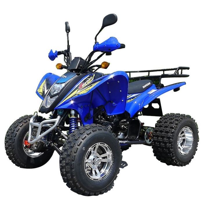 Quad Homologué route 250 cc Shineray STXE Bleu - Photo n°2