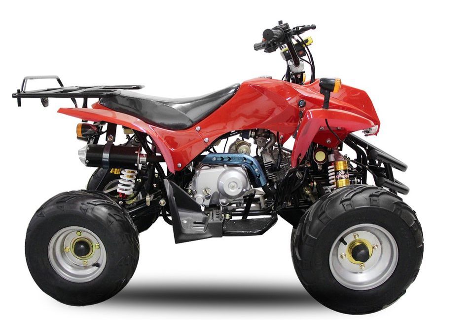 Quad Homologué route 50cc Max2 Rouge Sans Permis - Photo n°7