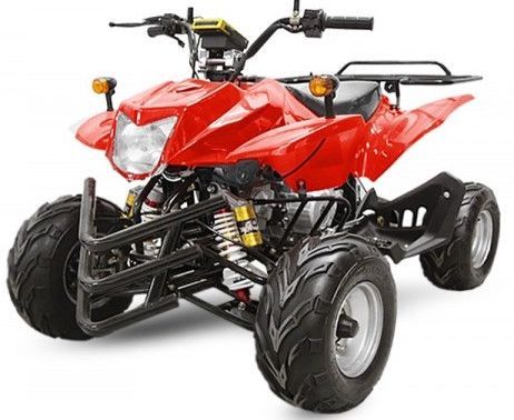 Quad Homologué route 50cc Max2 Rouge Sans Permis - Photo n°1