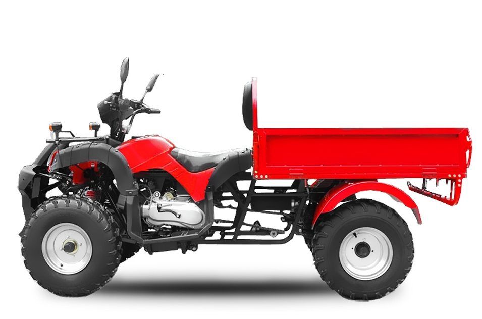 Quad Jinling Dumper 200cc avec benne bleu - Photo n°2