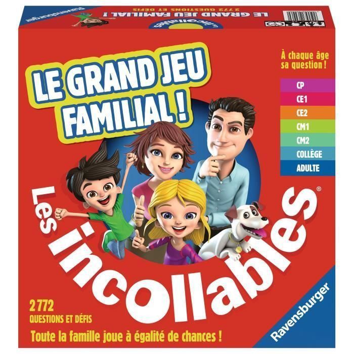 RAVENSBURGER - Le grand jeu familial des Incollables - Photo n°3