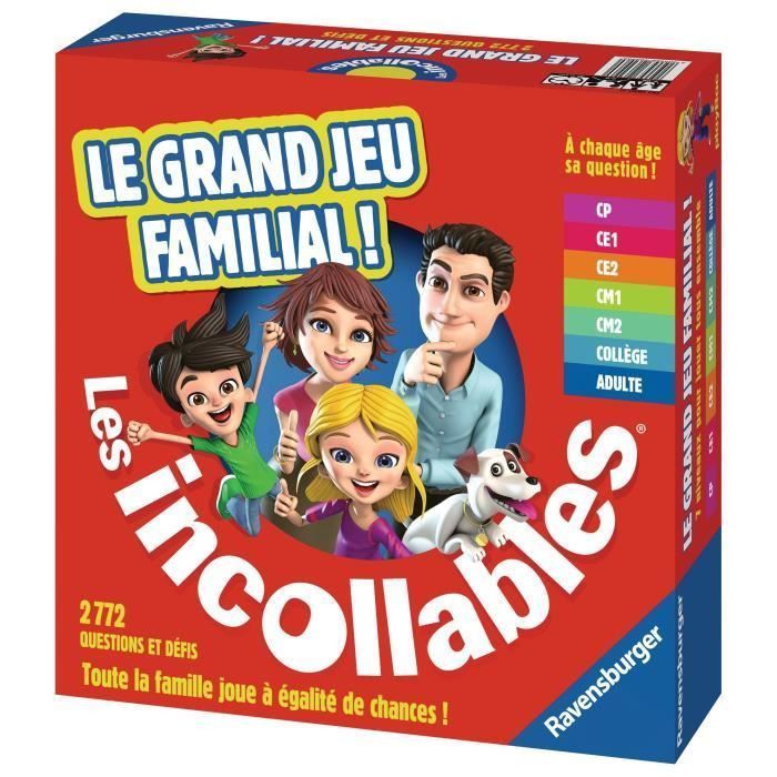 RAVENSBURGER - Le grand jeu familial des Incollables - Photo n°4