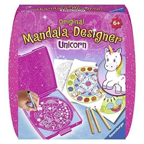 RAVENSBURGER - Mandala mini Unicorn - Photo n°1