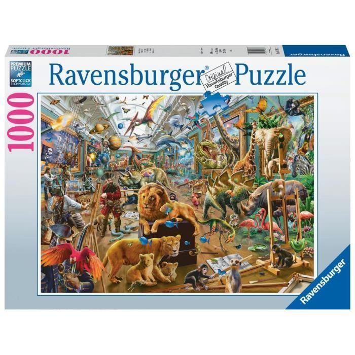 Ravensburger - Puzzle 1000 pieces - Le musée vivant - Photo n°2