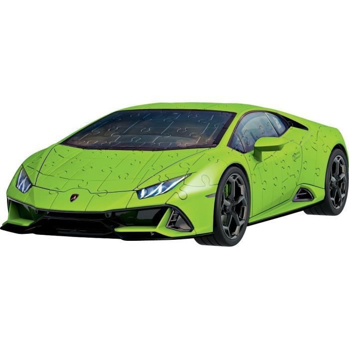 Ravensburger - Puzzle 108 pieces 3D Lamborghini EVO Ed verte - Photo n°3