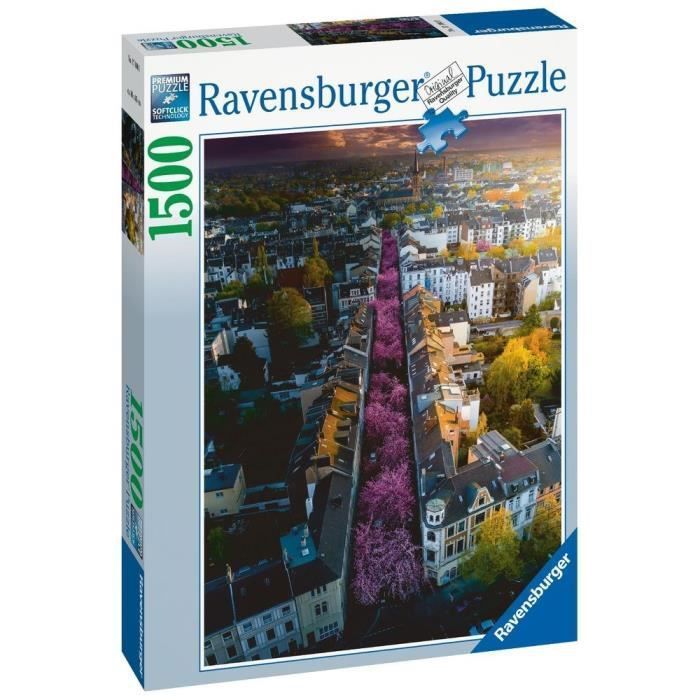 Ravensburger - Puzzle 1500 pieces - Bonn en fleurs - Photo n°1
