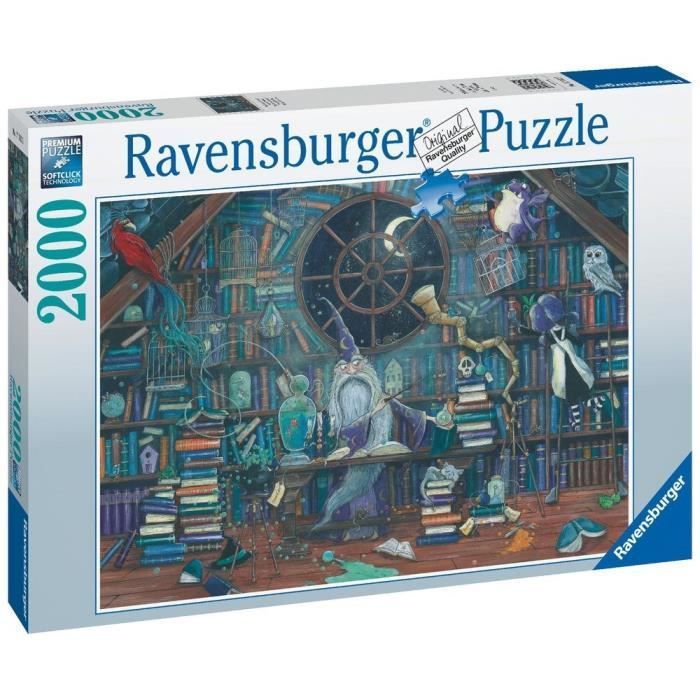 Ravensburger - Puzzle 2000 pieces - Merlin l'enchanteur / Zoe Sadler - Photo n°1