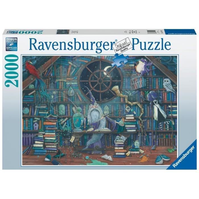 Ravensburger - Puzzle 2000 pieces - Merlin l'enchanteur / Zoe Sadler - Photo n°2