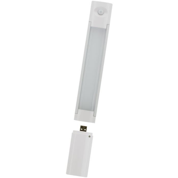 Réglette LED rechargeable USB avec capteur de détection 2,1W 90lm Elexity - Photo n°3