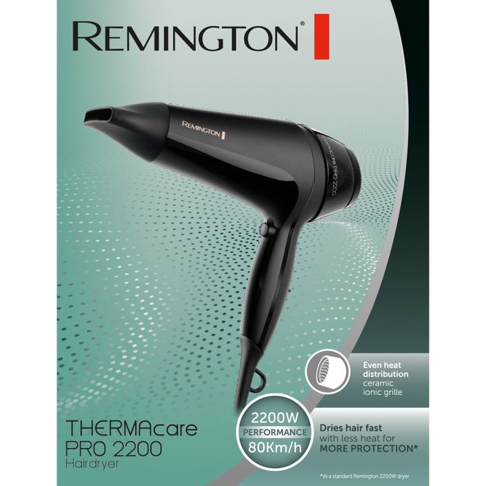 REMINGTON Sèche-cheveux Thermacare PRO 2200 2200 W Noir - Photo n°5