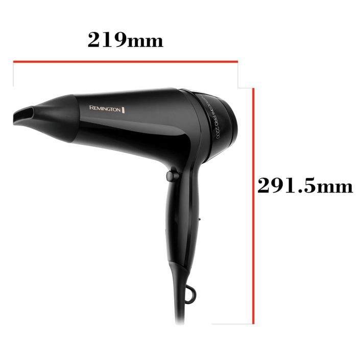 REMINGTON Sèche-cheveux Thermacare PRO 2200 2200 W Noir - Photo n°7