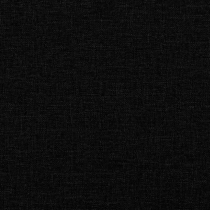 Repose-pied noir 77x55x31 cm tissu - Photo n°7