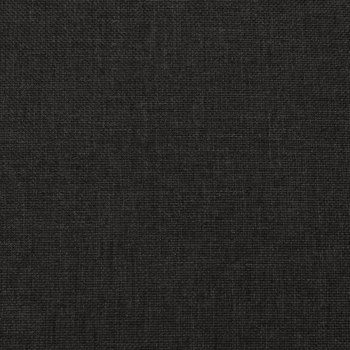 Repose-pied Noir 78x56x32 cm Tissu - Photo n°6