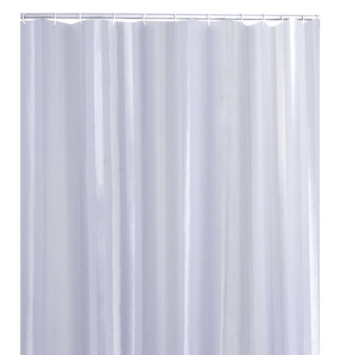 RIDDER Rideau de douche Satin White 180x200 cm - Photo n°1