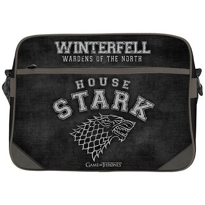 Sac besace full print Game Of Thrones - Maison Stark - Vinyle - ABYstyle - Photo n°1