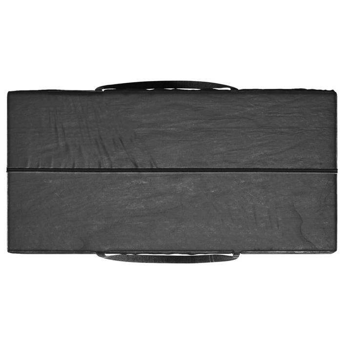 Sacs de rangement pour coussins de jardin 2 pcs noir - Photo n°5